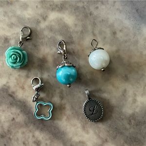 Origami owl necklace charm